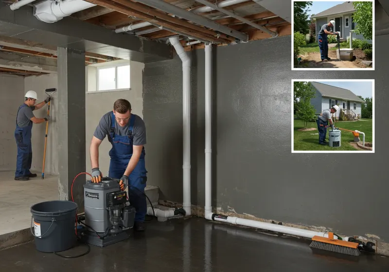 Basement Waterproofing and Flood Prevention process in Marietta-Alderwood, WA